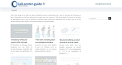Desktop Screenshot of call-center-guide.fr