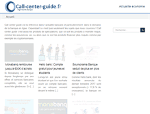 Tablet Screenshot of call-center-guide.fr